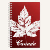 Canada Journal Souvenir Notebooks Canada Sketchpad ノートブック (正面)
