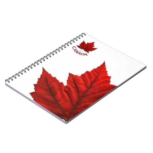 Canada Journal Souvenir Notebooks Canada Sketchpad ノートブック (左側)