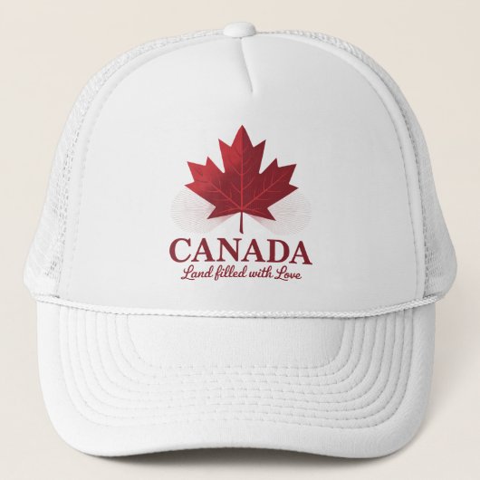 Canada – Land Filled with Love T-Shirt | Heartfelt キャップ (正面)