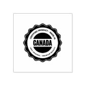 Canada Logo Document Seal Print Library Green Ink ラバースタンプ (インプリント)