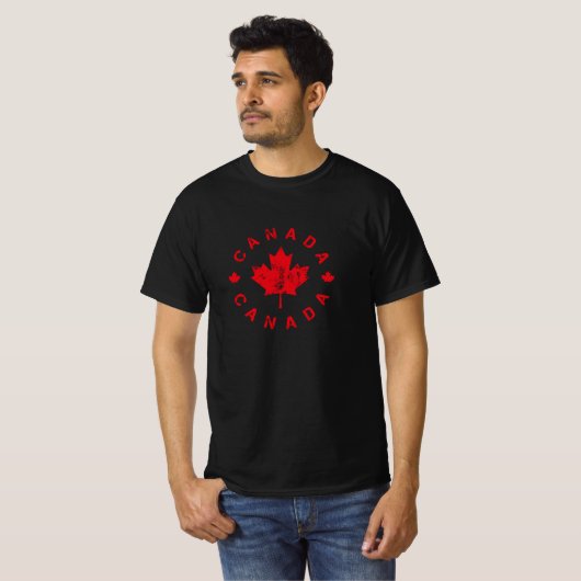 Canada logo  tシャツ (正面フル)
