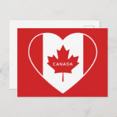 Canada Loveはがき ポストカード (正面/裏面)