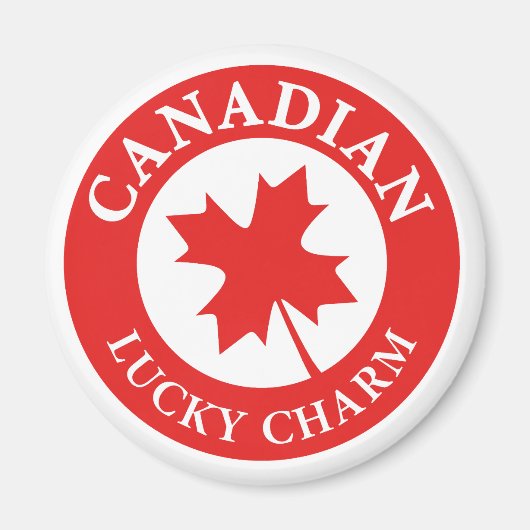 Canada Lucky Charm Luck ED. Series マグネット (正面)
