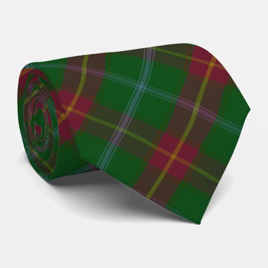Canada - Manitoba Tartan ネクタイ (ロール)