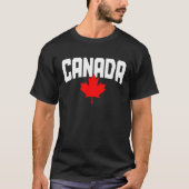 Canada Maple Leaf Canadian Flag Pride 1 Tシャツ (正面)