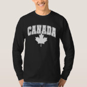 Canada Maple Leaf Canadian Flag Pride  5 Tシャツ (正面)