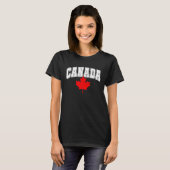Canada Maple Leaf Canadian Flag Pride  6 Tシャツ (正面フル)