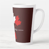 Canada Maple Leaf, Happy Canada day, 7月1日 カフェラテマグ (右)