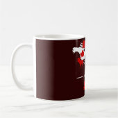 Canada Maple Leaf, Happy Canada day, 7月1日 コーヒーマグカップ (左)