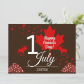 Canada Maple Leaf, Happy Canada day, 7月1日 シーズンカード (スタンド正面)