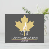 Canada Maple Leaf, Happy Canada day, 7月1日 シーズンカード (スタンド正面)