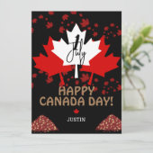 Canada Maple Leaf, Happy Canada day, 7月1日 シーズンカード (スタンド正面)