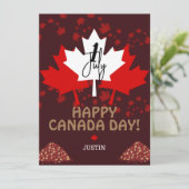 Canada Maple Leaf, Happy Canada day, 7月1日 シーズンカード (スタンド正面)