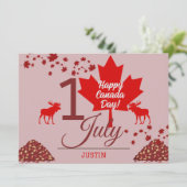 Canada Maple Leaf, Happy Canada day, 7月1日 シーズンカード (スタンド正面)