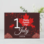 Canada Maple Leaf, Happy Canada day, 7月1日 シーズンカード (スタンド正面)
