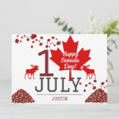 Canada Maple Leaf, Happy Canada day, 7月1日 シーズンカード (スタンド正面)