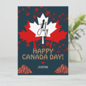 Canada Maple Leaf, Happy Canada day, 7月1日 シーズンカード (スタンド正面)