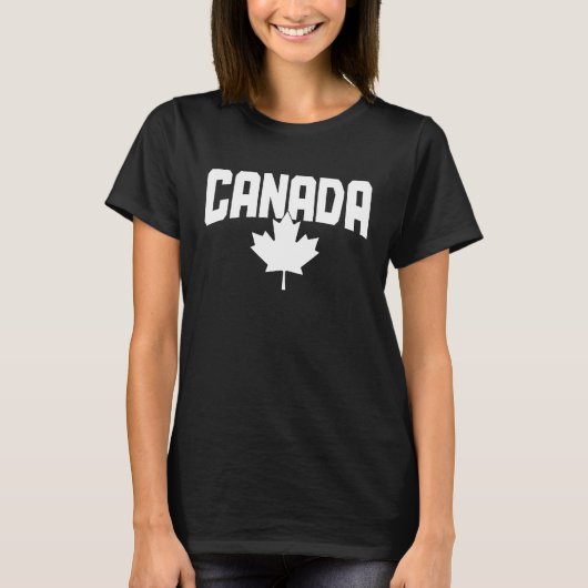 Canada Maple Leaf Red Canadian Flag Pride  1 Tシャツ (正面)