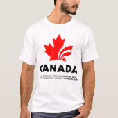 CANADA MAPLE LEAF |  Tシャツ (正面)
