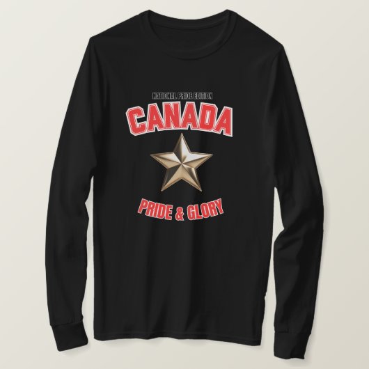 Canada National Pride Edition Long Sleeve Shirt Tシャツ (デザイン正面)