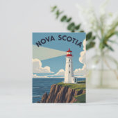 Canada Nova Scotia Lighthouse ポストカード (スタンド正面)