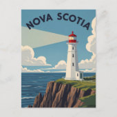 Canada Nova Scotia Lighthouse ポストカード (正面)