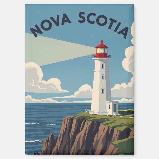 Canada Nova Scotia Lighthouse マグネット (正面)