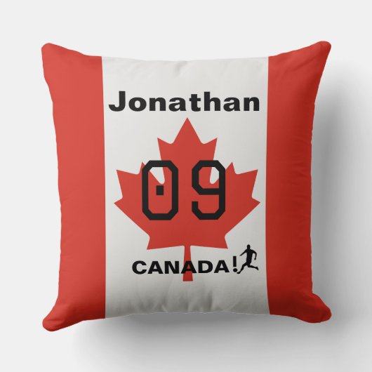 Canada Pride Home Field Decor クッション (裏面)