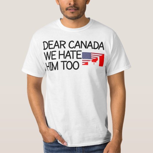 Canada Shirt、Canadian Shirt、Canadian 誇りを持った Shirt Tシャツ (正面)