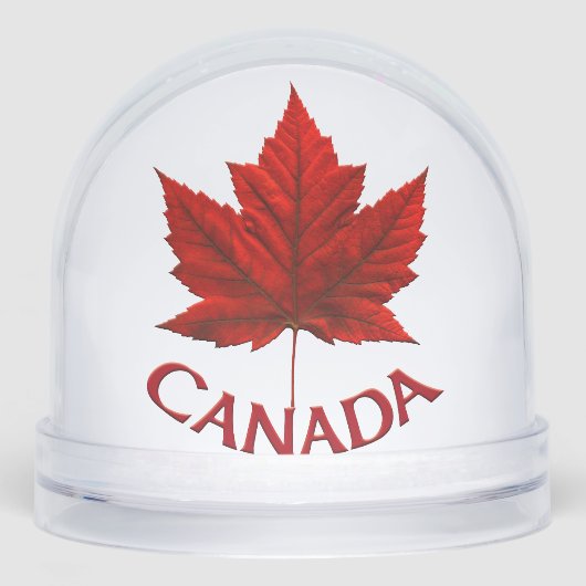 Canada Snow Globe Custom Canada Snowglobe (正面)