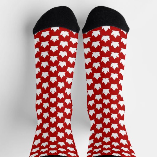Canada Socks Canada Souvenir Socks Customize ソックス (上部)