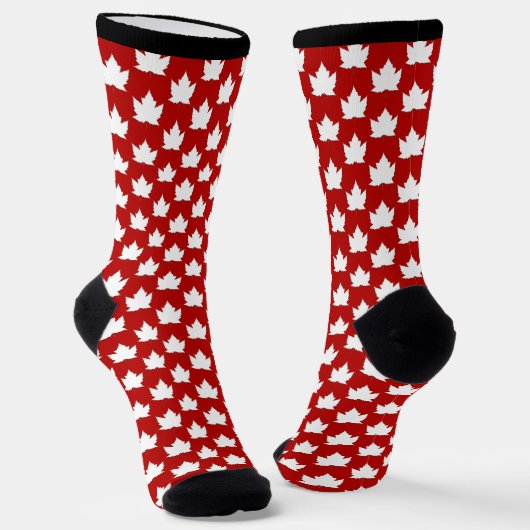 Canada Socks Canada Souvenir Socks Customize ソックス (傾斜あり)