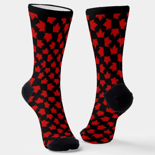 Canada Socks Canada Souvenir Socks Customize ソックス (傾斜あり)