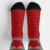 Canada Socks Winter Canada Maple Leaf Socks  ソックス (上部)