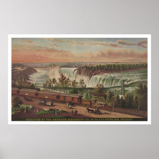 Canada Southern Railway at Niagara Falls ポスター (正面)
