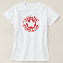 Canada Strong & Free Tシャツ