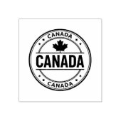 Canada Text Printed Professional Touch Color Ink ラバースタンプ (インプリント)
