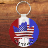 Canada USA Keychain US /カナダおみやげキーホルダー キーホルダー (正面)