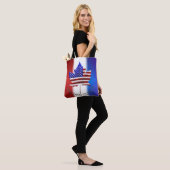 Canada USA Tote Bags Canada / US Souvenirバッグ トートバッグ (モデル)