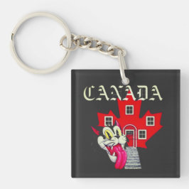 CANADA VINTAGE CAT キーホルダー