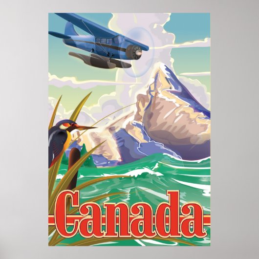 Canada Vintage Travelポスター ポスター (正面)