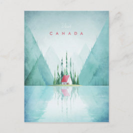 Canada Vintage Travel Poster – アートポストカード ポストカード
