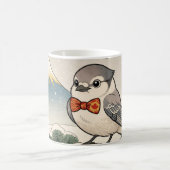     Canada Wildlife Mug – Canada Jay Nature Illust コーヒーマグカップ (中央)