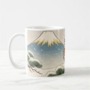 Canada Wildlife Mug – Canada Jay Nature Illust コーヒーマグカップ