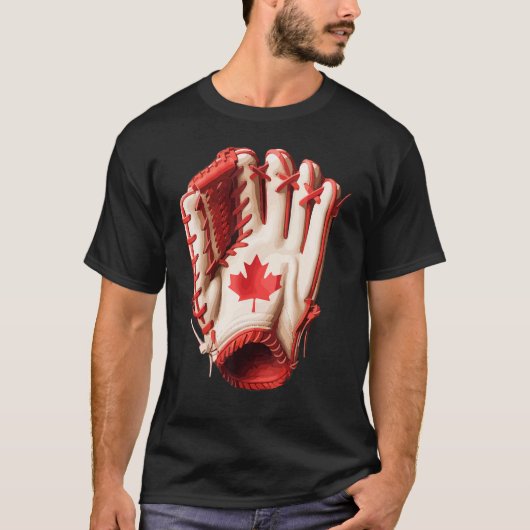 Canada Women Men Baseball Tシャツ (正面)