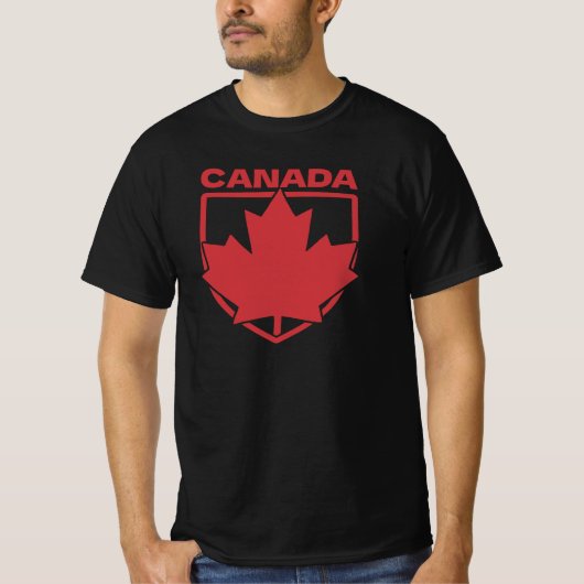 Canada World Cup Soccer Tシャツ (正面)