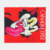 CANADAFIRST フリースブランケット (正面(横))