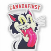CANADAFIRST CAT シール (正面)