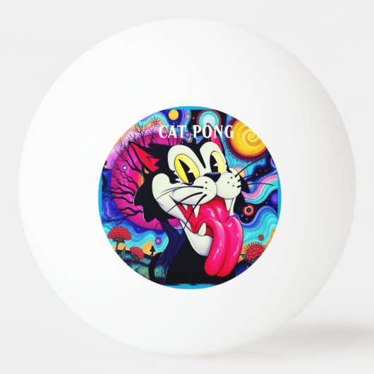 CANADAFIRST CAT 卓球ボール (裏面)
