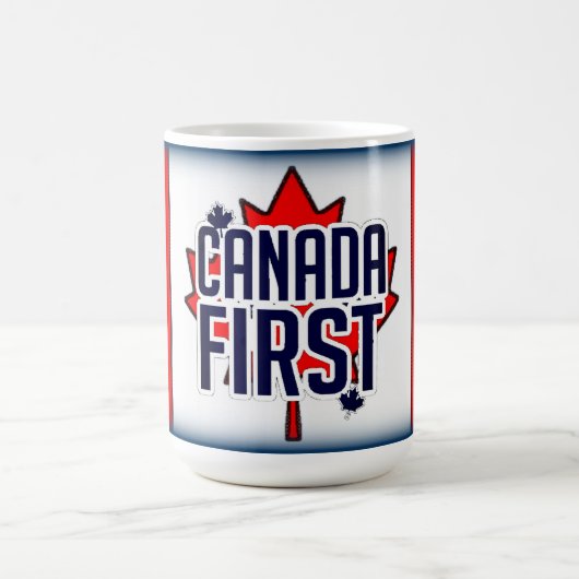 CANADAFIRST NAVY BLUE コーヒーマグカップ (中央)